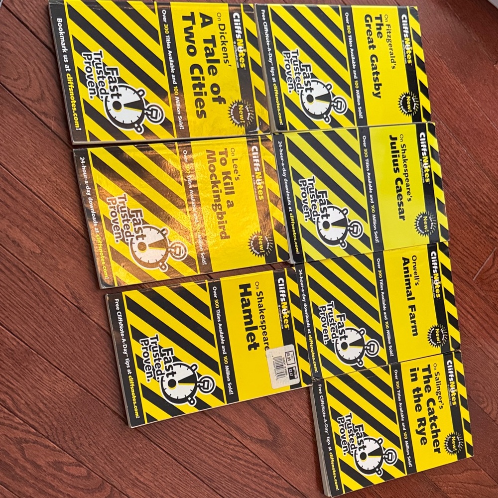 Book Set - Yellow and Black